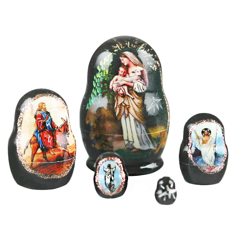 1 1-2" Tall Tiny Religious Matryoshka