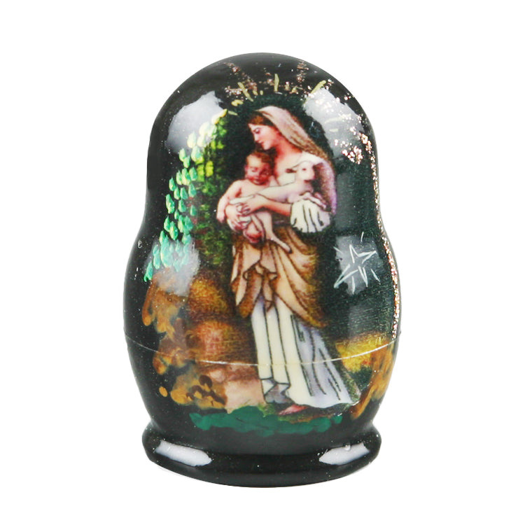 1 1-2" Tall Tiny Religious Matryoshka