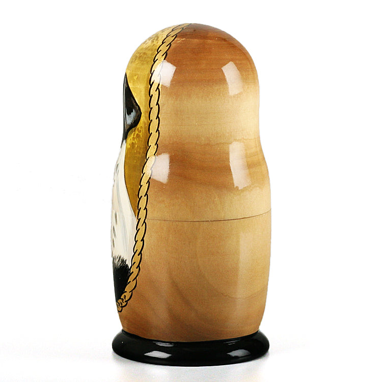 Smooth Fox Terrier Stacking Doll