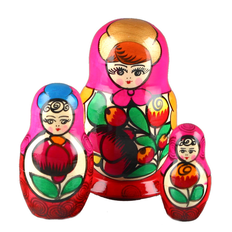 Flower Maiden Matryoshka Doll