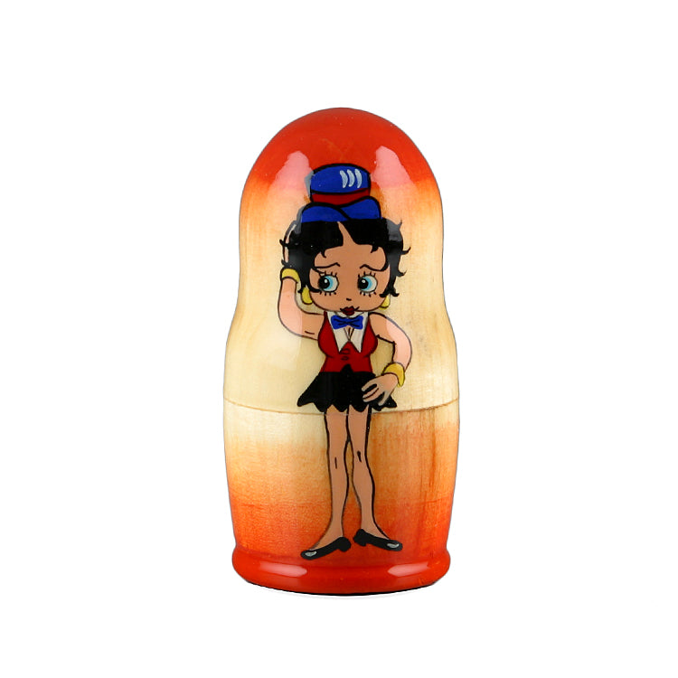 Betty Boop 3 1-2" Tall Matryoshka