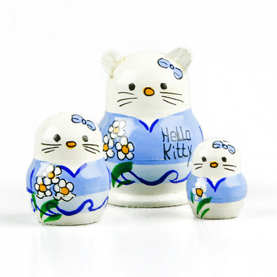 Tiny 1 1-4" Hello Kitty Babushka