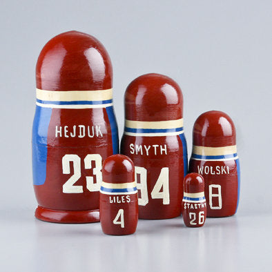 Colorado Avalanche Russian Nesting Doll