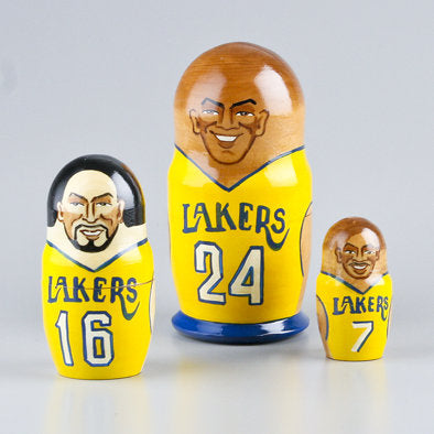 Los Angeles Lakers Matryoshka Doll