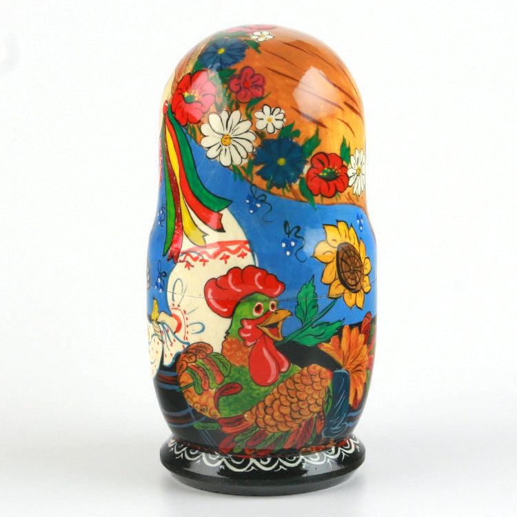 Happy Ukrainian Family Matryoshka