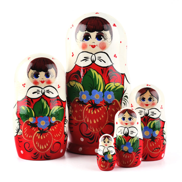 Berries Girl Russian Matryoshka