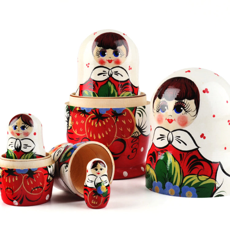 Berries Girl Russian Matryoshka