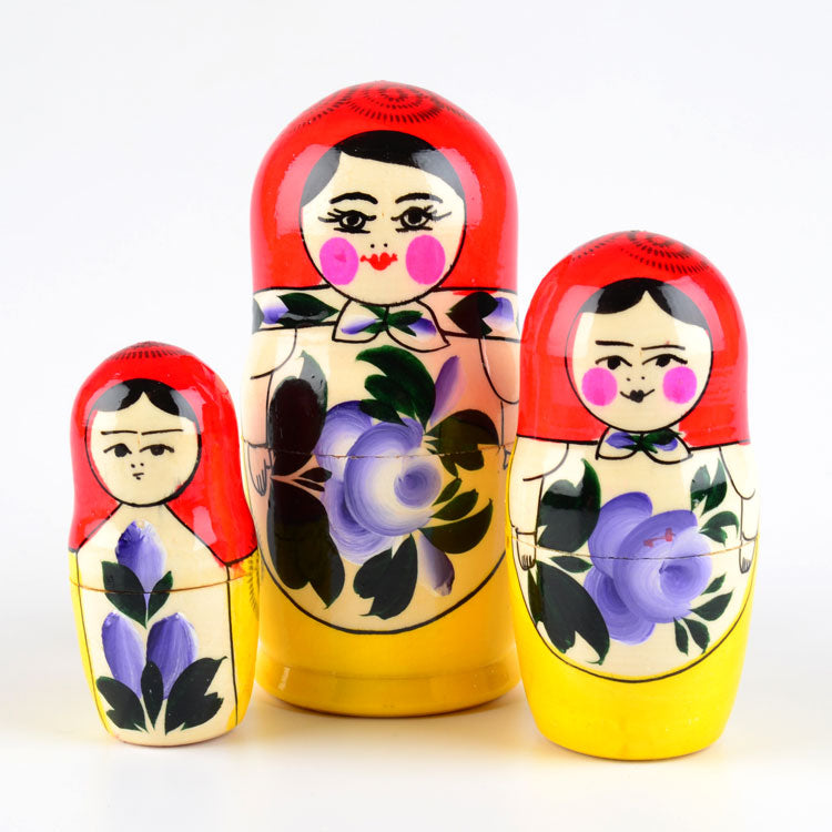 Russian Traditional 6 pcs. Babushka