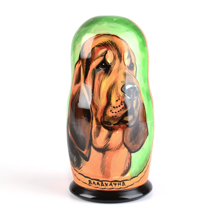 Bloodhound Russian Nesting Doll