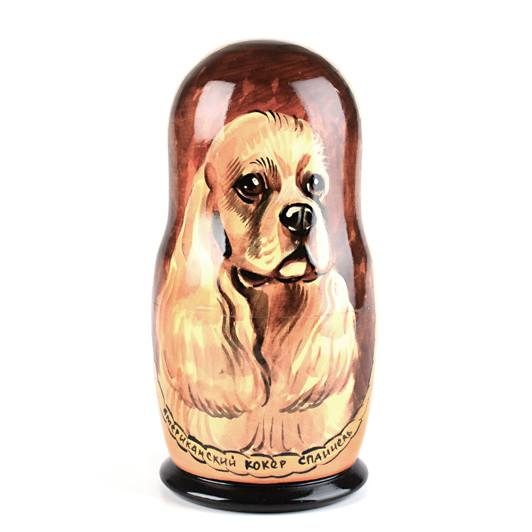 American Cocker Spaniel Matreshka