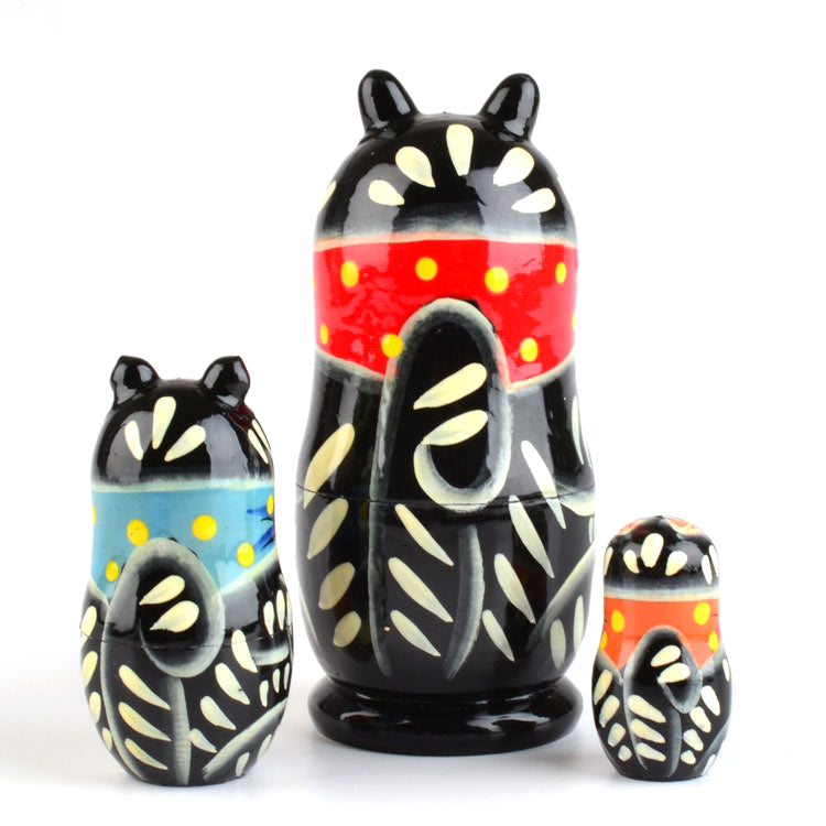 Kitty-Cat Russian Nested Doll