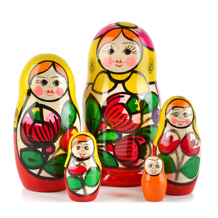 Maiden Matryoshka from Russia