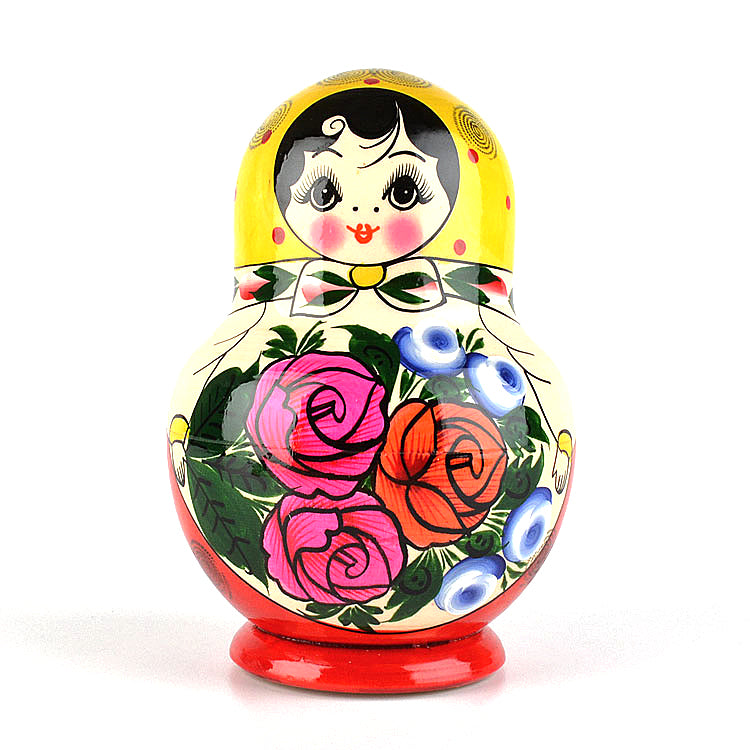 Round Traditional Matryoshka