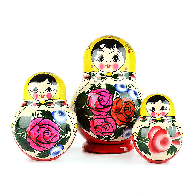 Round Traditional Matryoshka