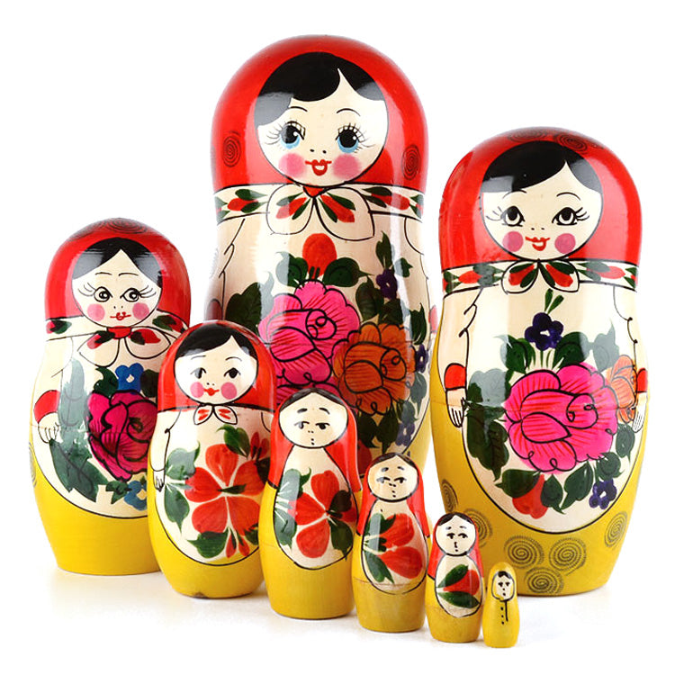 Classic 8pc Wooden Matryoshka