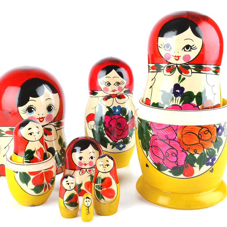 Classic 8pc Wooden Matryoshka