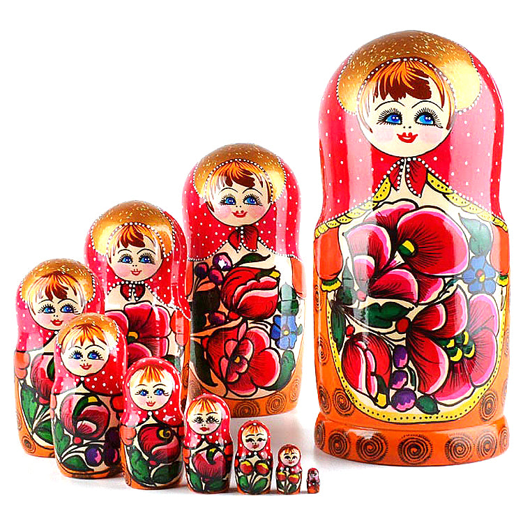 Colorful Flower Maiden 10pcs