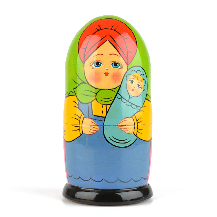 Family with Baby Nesting Doll