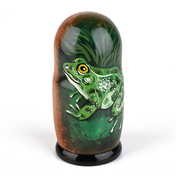 Five Frogs Nesting Doll