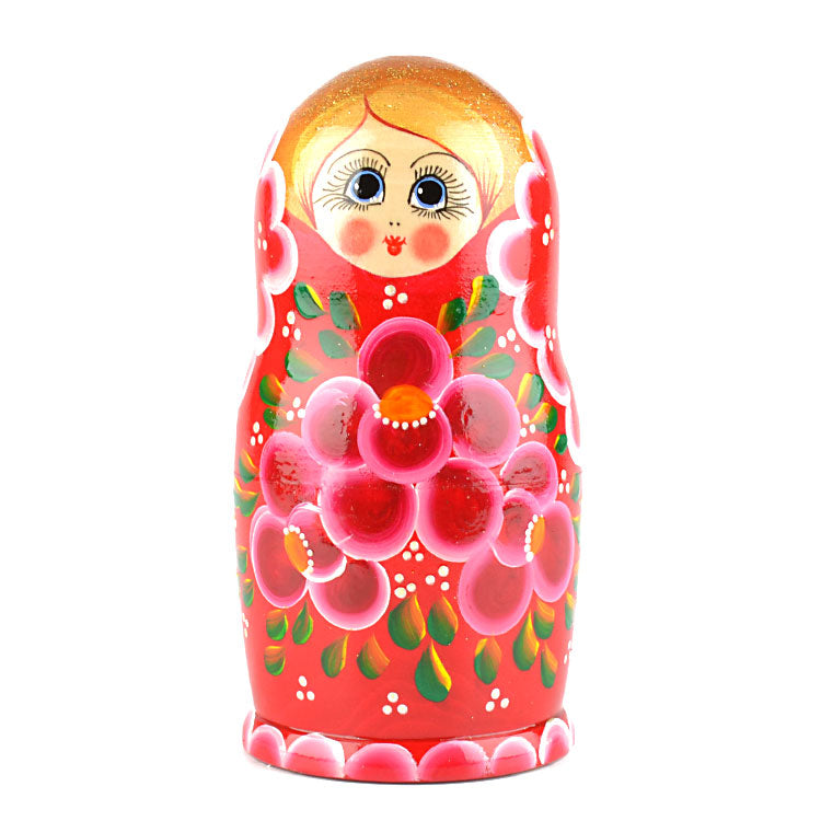 Red 5pc Stacking Doll