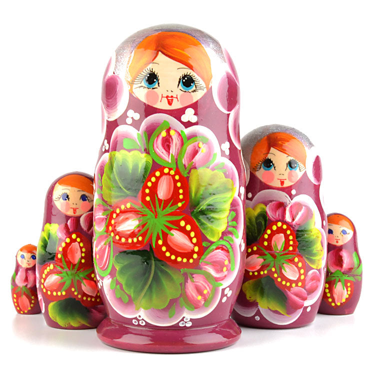 Purple 5pc Nested Doll