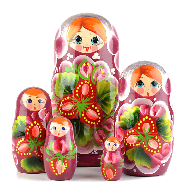Purple 5pc Nested Doll
