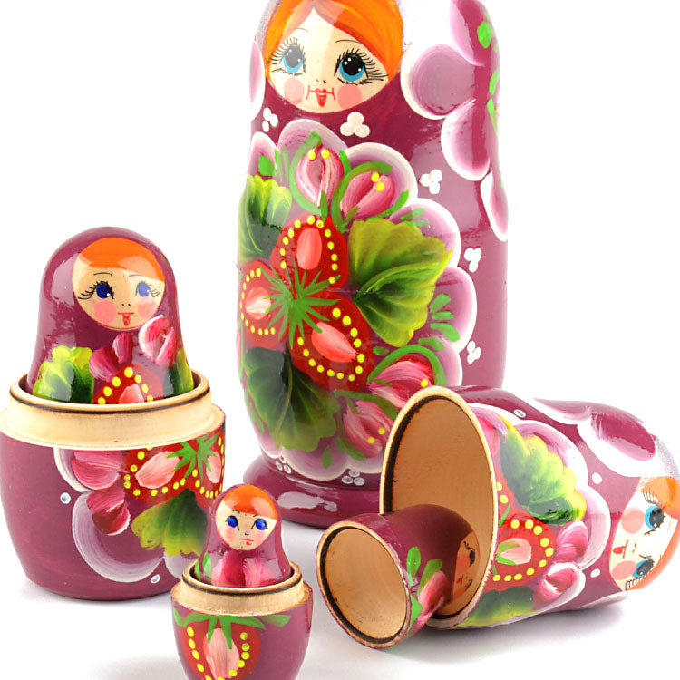 Purple 5pc Nested Doll