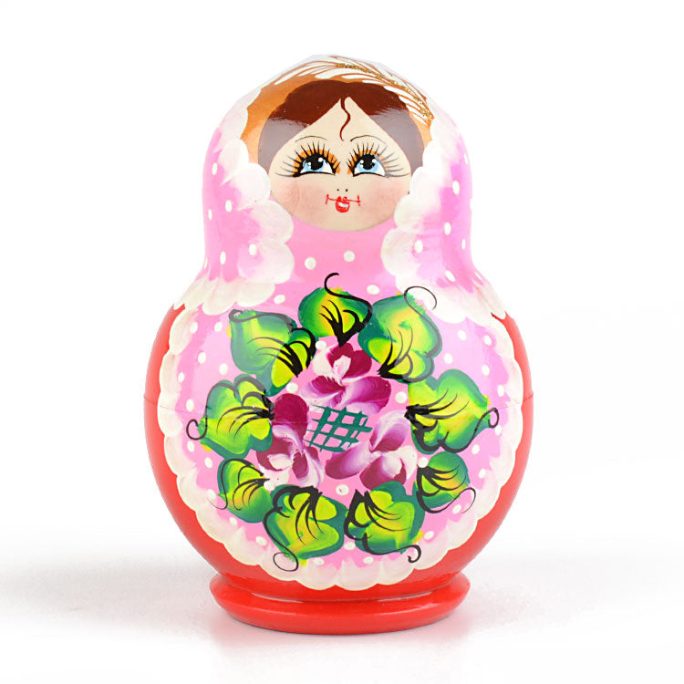 Pink and Red Matryoshka