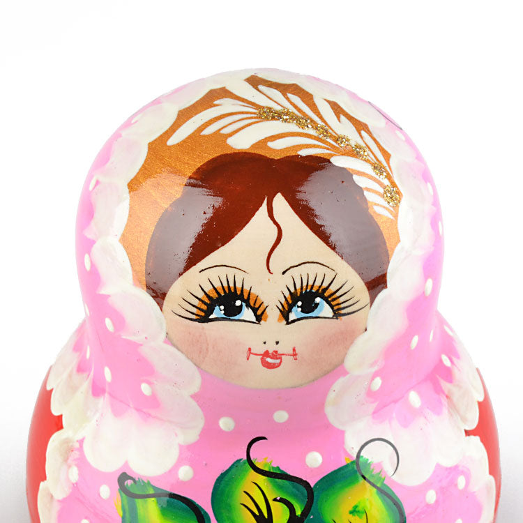 Pink and Red Matryoshka
