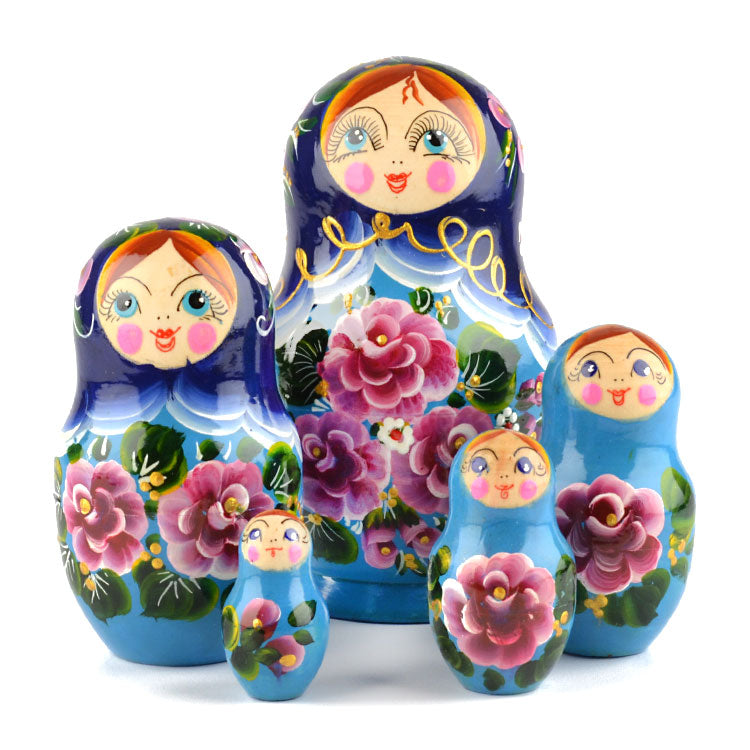 Floral Stacking Doll
