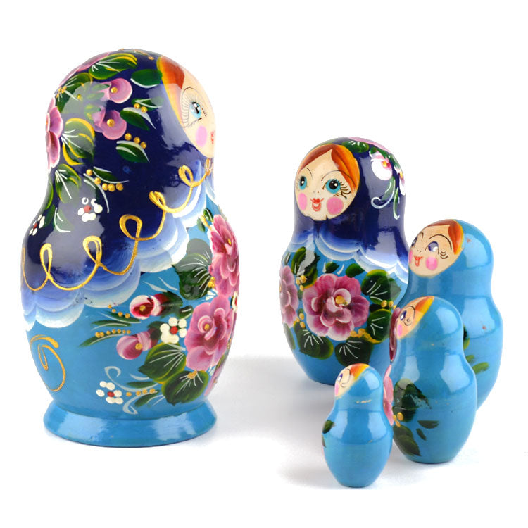 Floral Stacking Doll