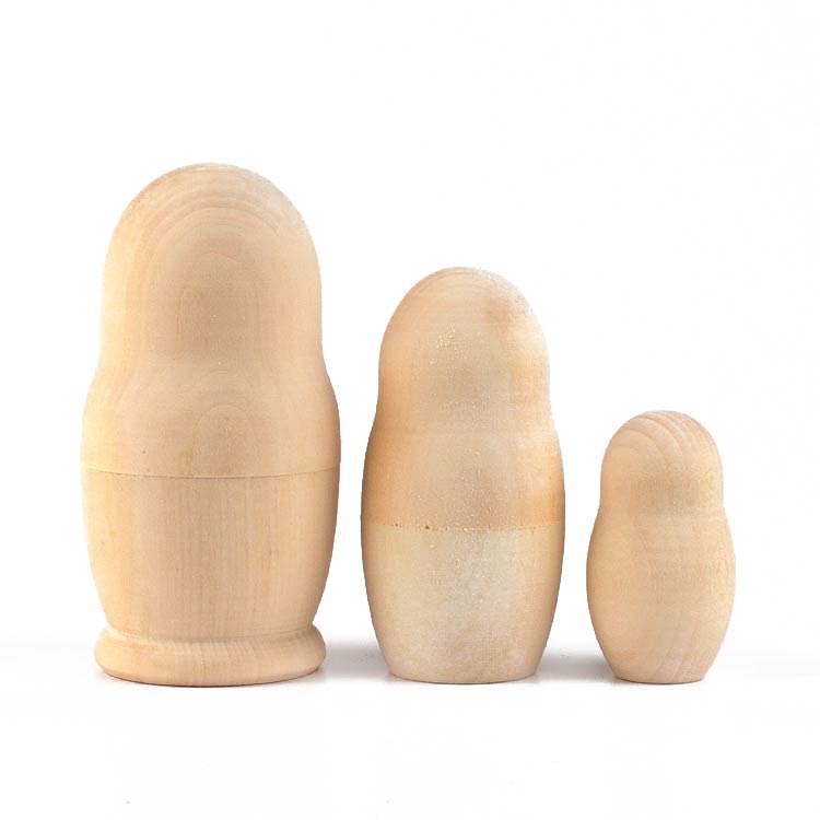 Blank 3pc Matryoshka Doll