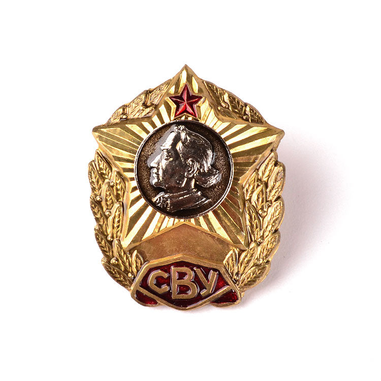 Soviet Military School Badge