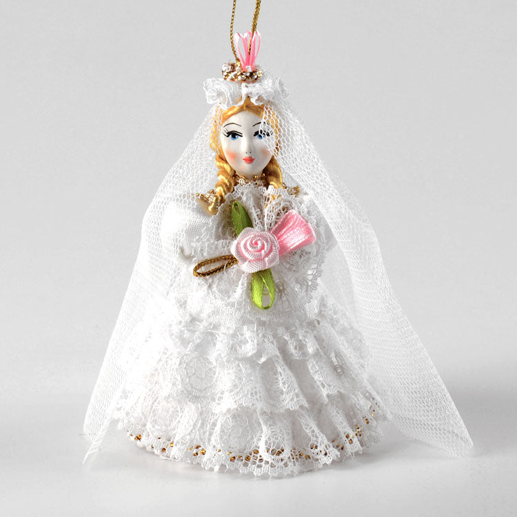 Beautiful Bride Ornament Doll – The Russian Store - Main Image
