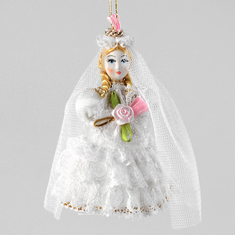 Beautiful Bride Ornament Doll