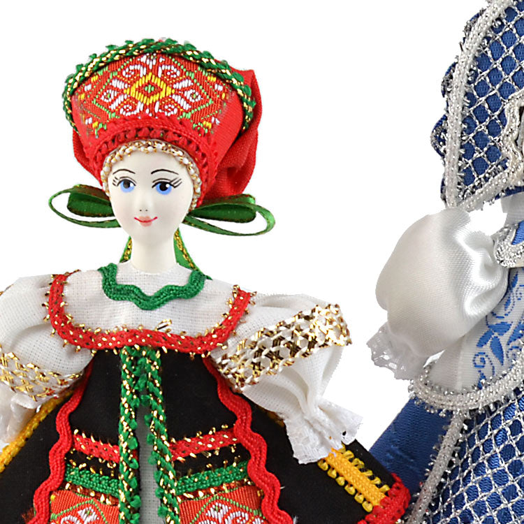 Russian Girl Doll Ornaments