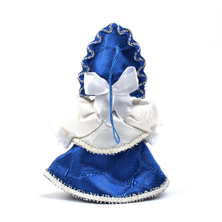 Blue & White Russian Doll Ornament