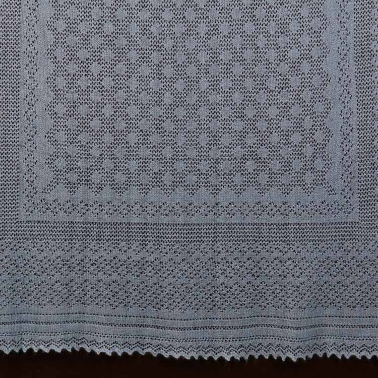 Blue Russian Orenburg Shawl