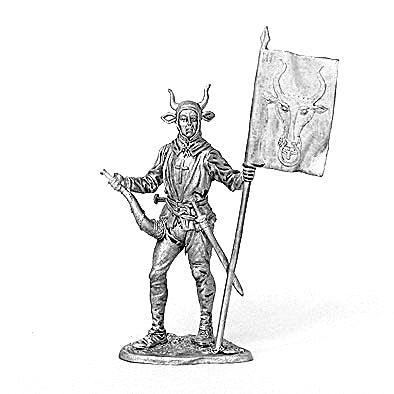 Knight of Swiss Canton Uri Tin Soldier