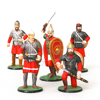 Nevsky with Medieval Russian Tin Soldiers Set