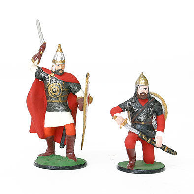 Nevsky with Medieval Russian Tin Soldiers Set