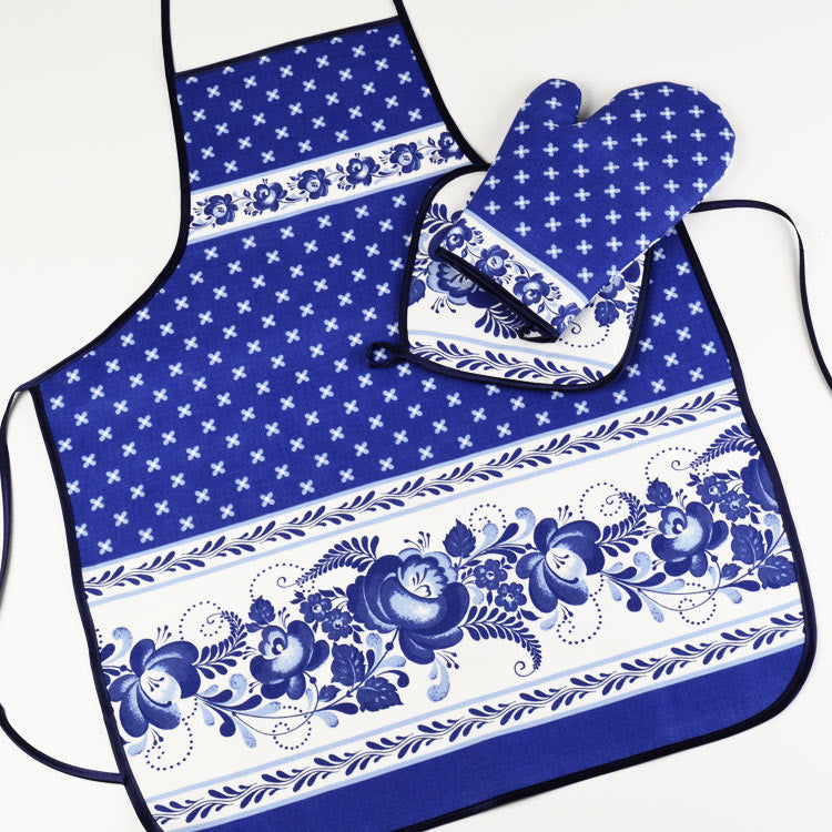 Blue Apron, Hot Pad & Oven Mitt Set