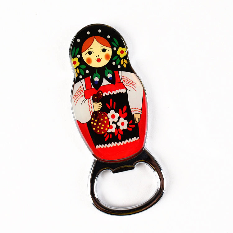 Bottle Opener Magnet Matryoshka