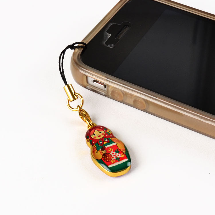 Matryoshka Phone Charm