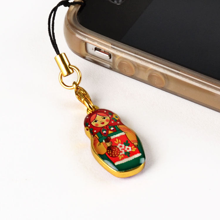 Matryoshka Phone Charm