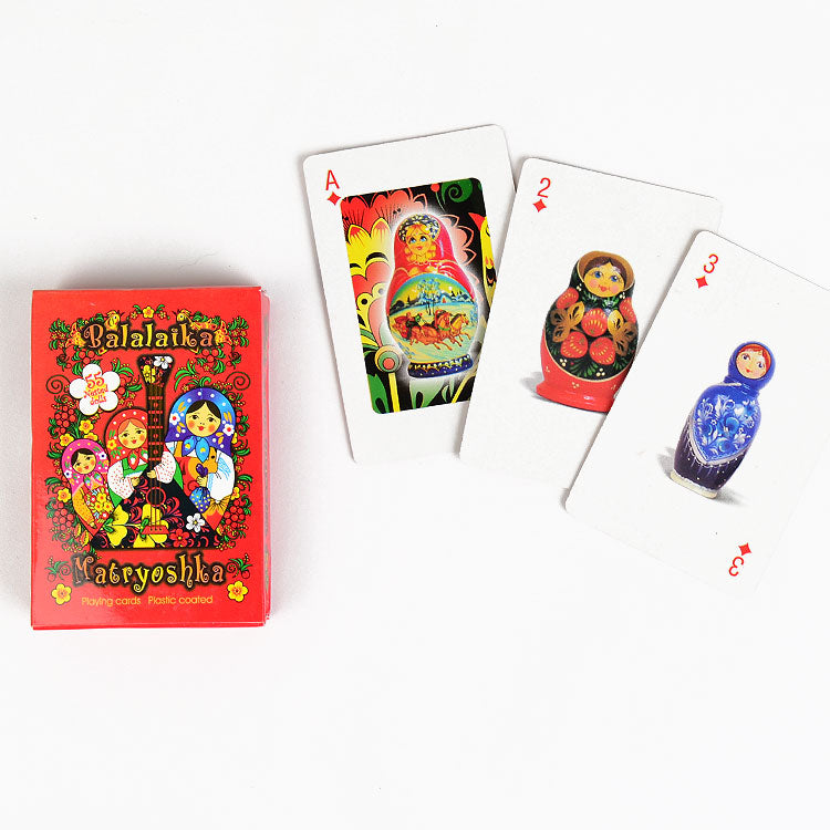 Nesting Dolls Playing Cards