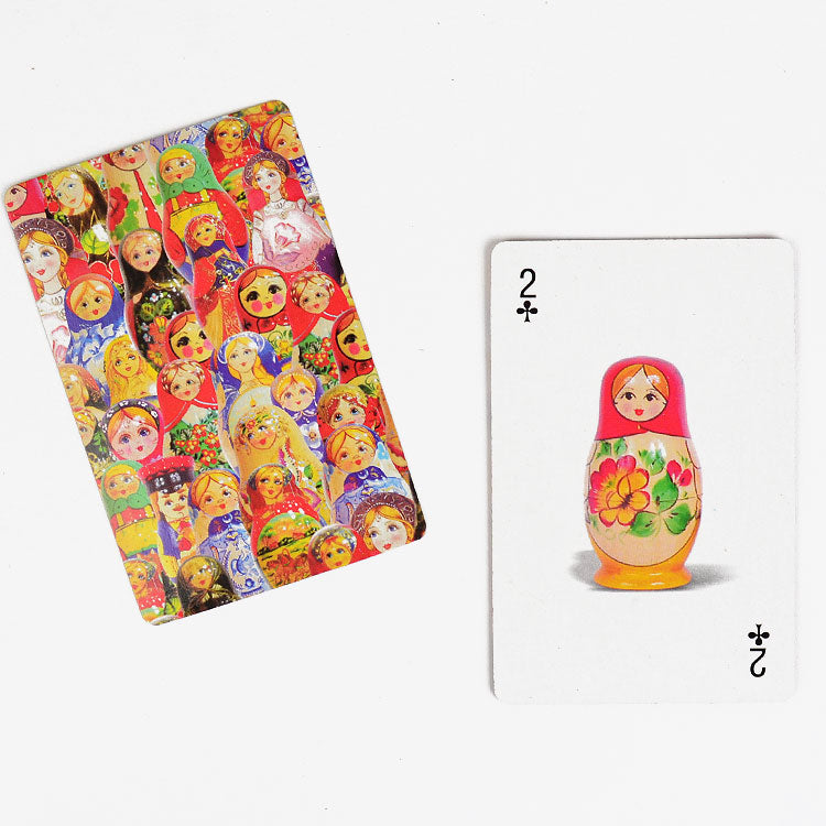 Nesting Dolls Playing Cards