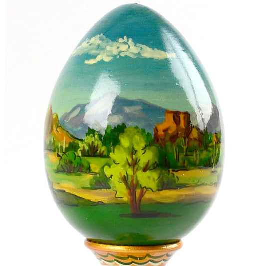 Arizona Golf Lover's Wooden Egg