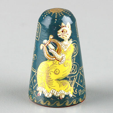 Cats Playing Music Russian Thimble