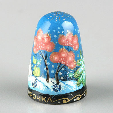 Russian Tale Snow Maiden Thimble